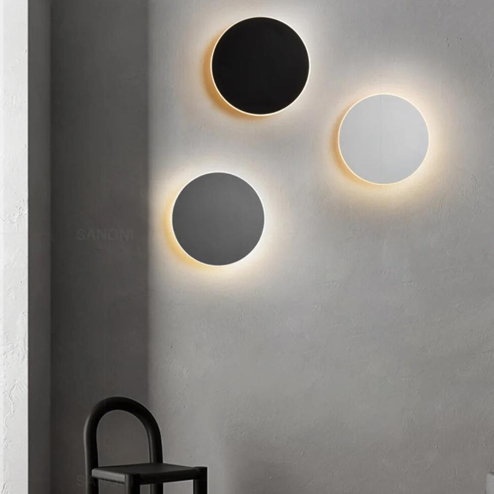 Lisslune | Sleeksphere - Round LED Touch Wall Light