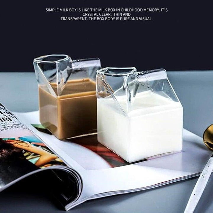 Lisslune | Quad Base Cup - Milk Carton Style Jug