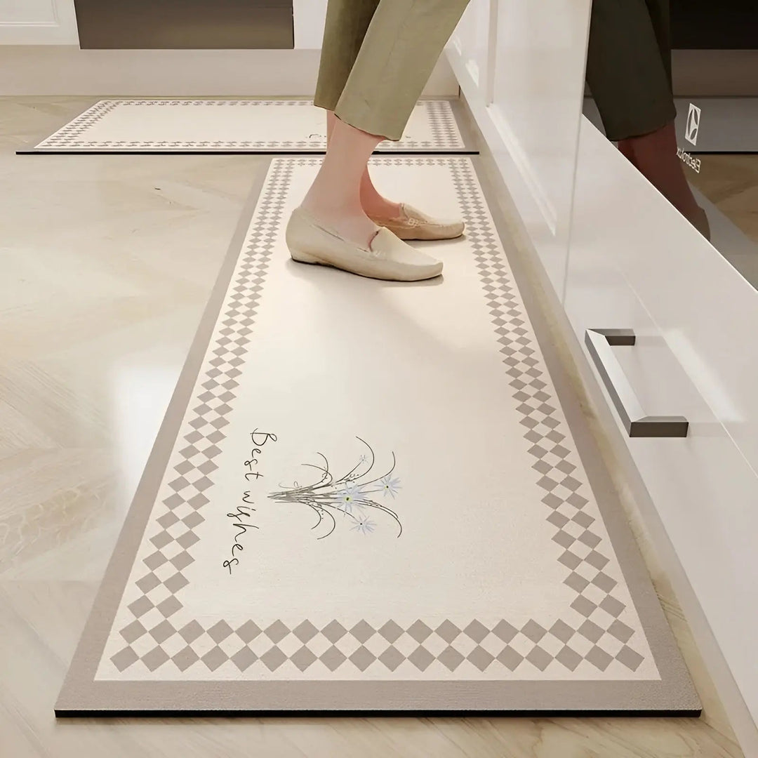 Lisslune | Quick Dry Super Absorbent Non-Slip Kitchen Mat - SplashEase