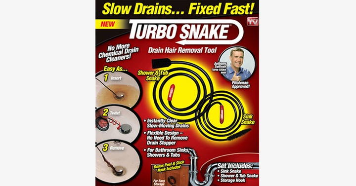 Lisslune | Fast Snake Wire - A Wire to Eliminate Clogs