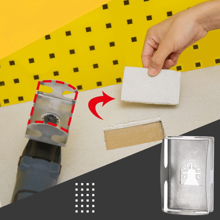 Lisslune | QuickSlot Pro Cutter – Precision Square & Rectangle Cutter for Multi-Tools