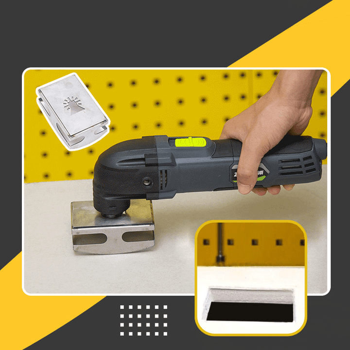 Lisslune | QuickSlot Pro Cutter – Precision Square & Rectangle Cutter for Multi-Tools