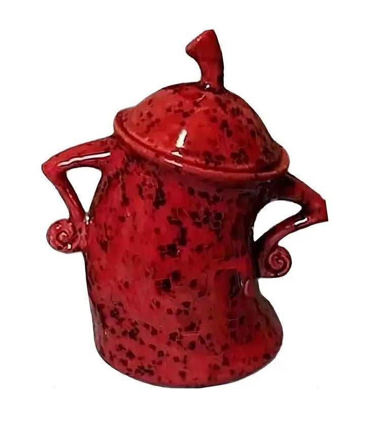Lisslune | Quirky Akimbo Style Attitude Jar  – Hipster-Inspired Resin Canister for Candy, Kitchen Storage, or Whimsical Christmas Décor