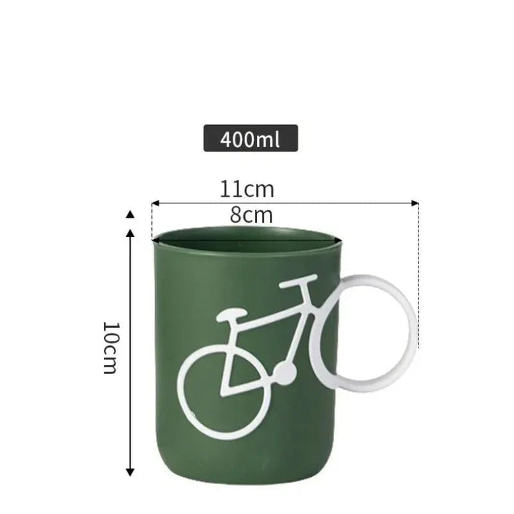 Lisslune | CycleMug - Unique mug with bicycle handle