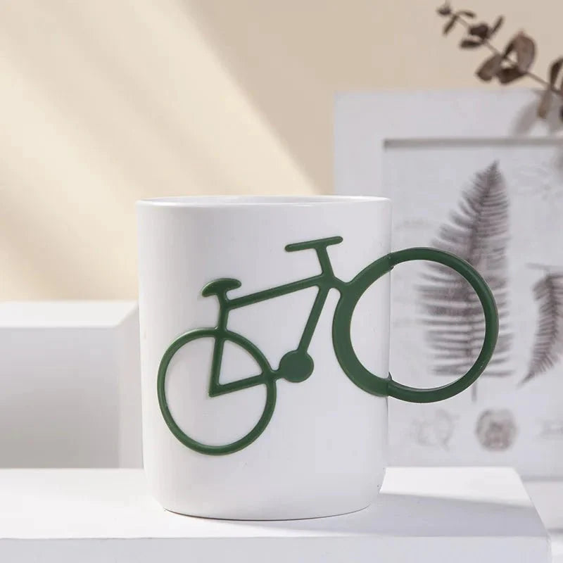 Lisslune | CycleMug - Unique mug with bicycle handle