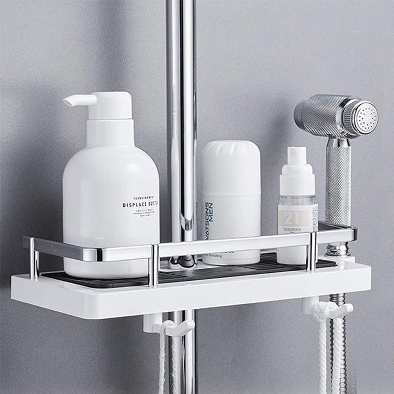 Lisslune | Bathroom Rod Shower Shelf Holder