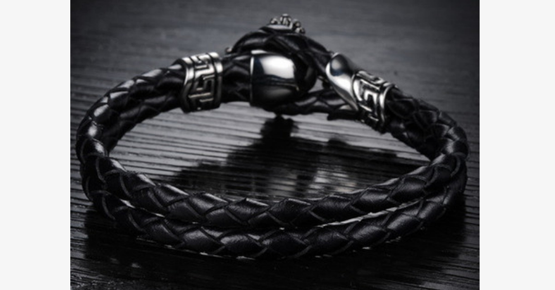 Lisslune | Vintage Cross Men’s Bracelet