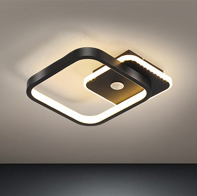 Lisslune | MotionGlide PIR Motion Sensor LED Ceiling Light | Smart Lighting | Energy Efficient | Perfect for Hallway & Bathroom
