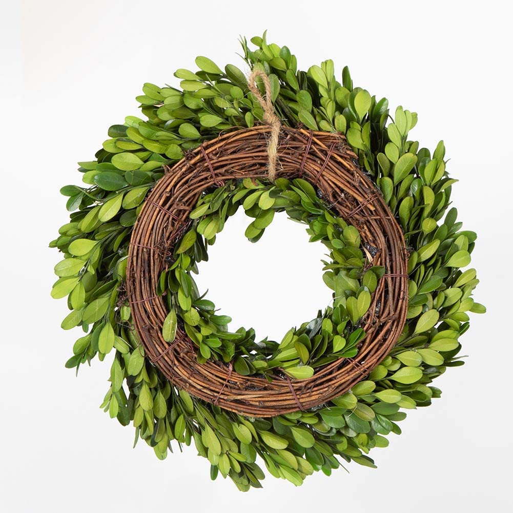Lisslune | Buxus wreath - NatureElegance - Hand-tied & Timeless - Natural home decoration