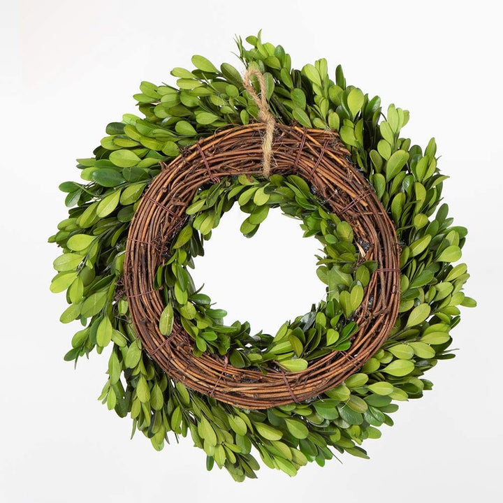 Lisslune | Buxus wreath - NatureElegance - Hand-tied & Timeless - Natural home decoration