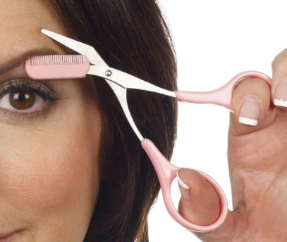 Lisslune | BrowPerfektor - Stainless Steel Eyebrow Scissors