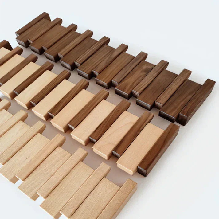 Lisslune | Wooden Piano Coat Rack - HarmonyCoat
