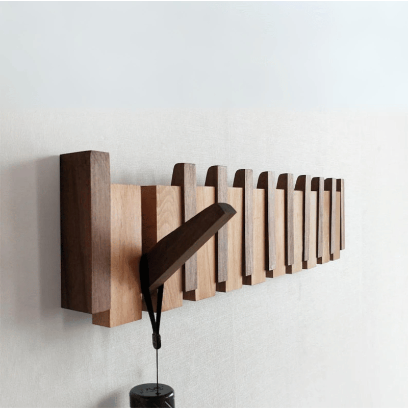 Lisslune | Wardrobe - PianoWood - Handmade Design - 5-13 Hooks