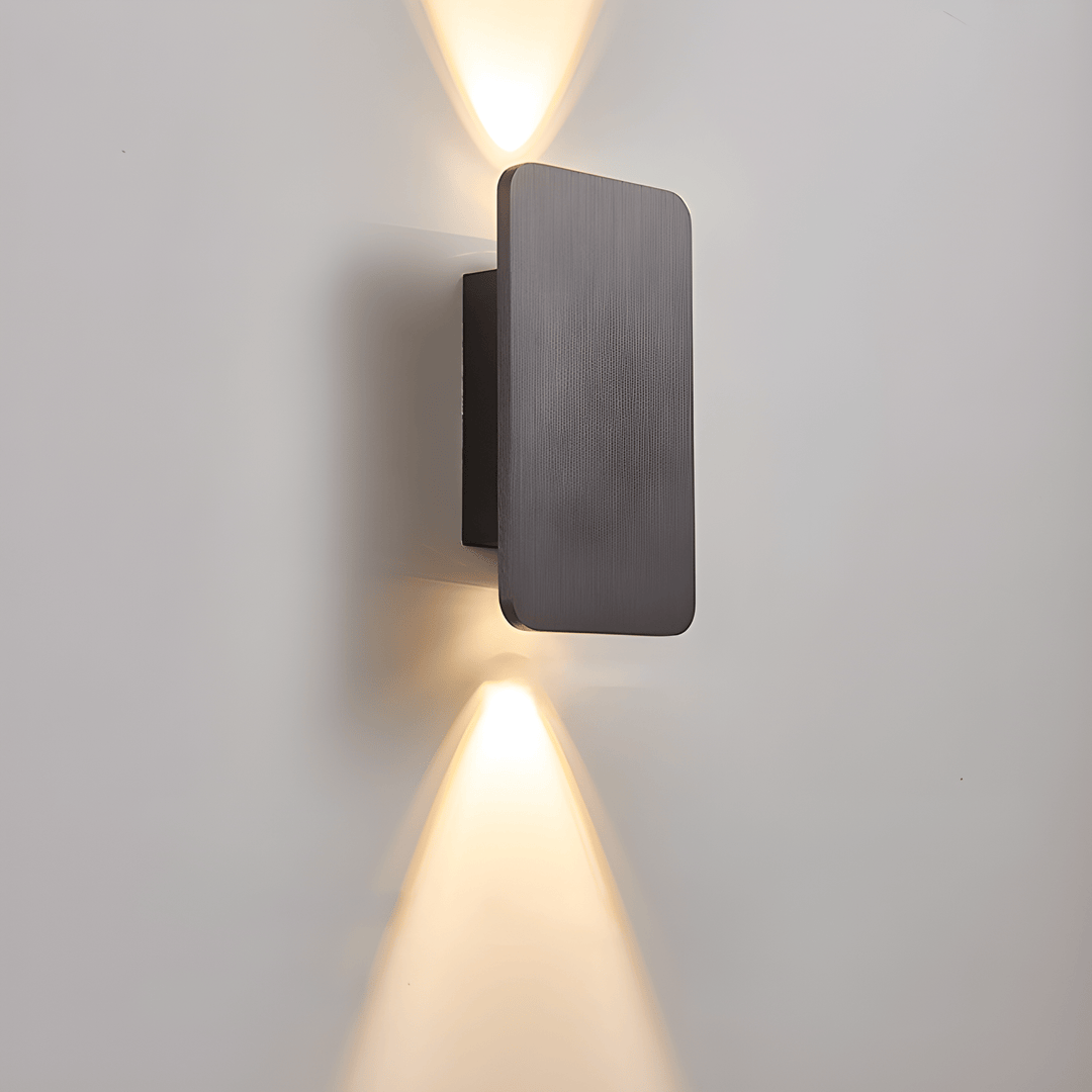 Lisslune | Radiara – Minimalist Wooden LED Wall Light with Adjustable Lighting