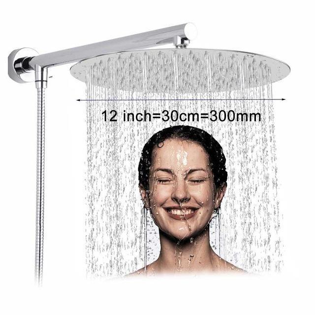 Lisslune | Ultra-Thin Wall-Mounted Showerhead