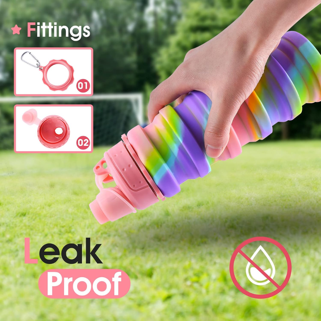 Lisslune | Rainbow Collapsible Water Bottle