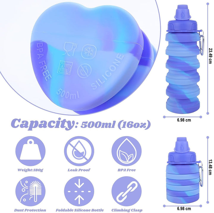 Lisslune | Rainbow Collapsible Water Bottle