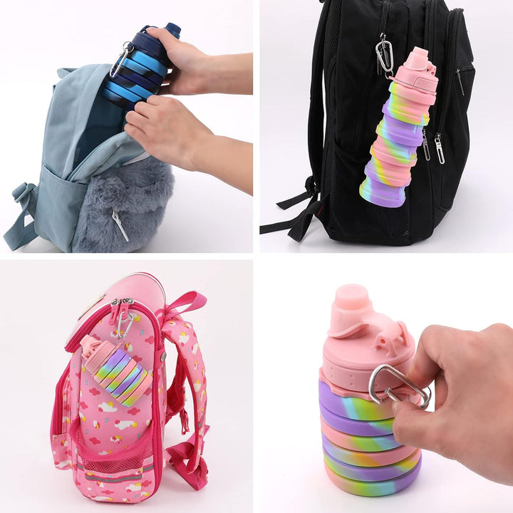 Lisslune | Rainbow Collapsible Water Bottle
