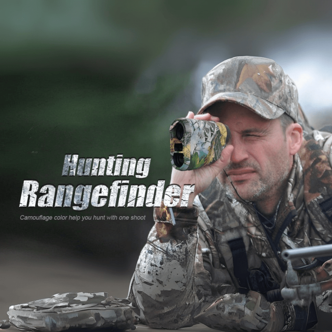 Lisslune | Verniora Elite Hunting Range Finder | Precision laser distance measurer with angle compensation for hunting and golf