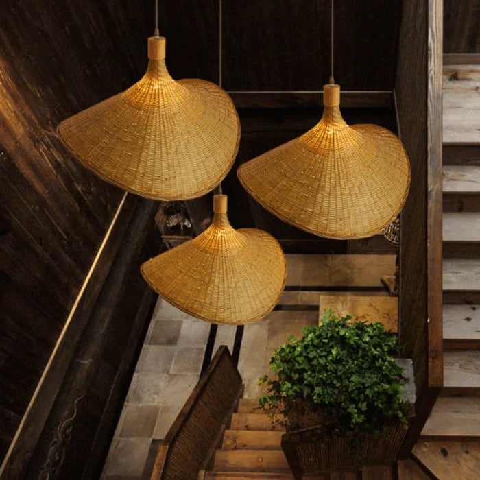 Lisslune | Rattan Pendant Lamp - RusticWeave