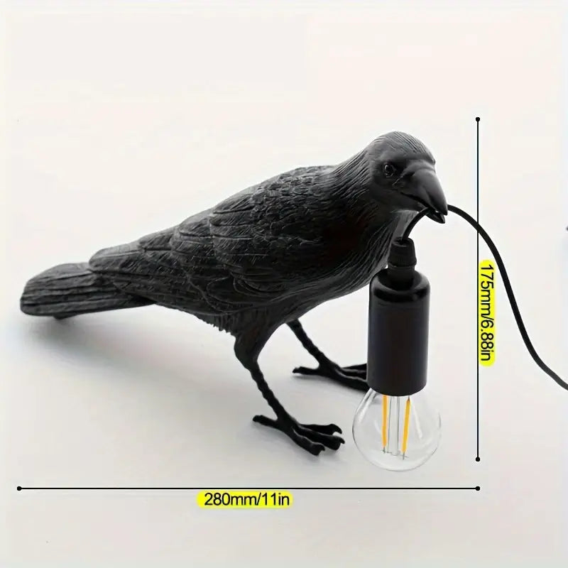 Lisslune | Ravn - Bird Lamp