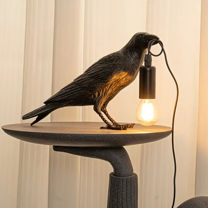 Lisslune | Ravn - Bird Lamp