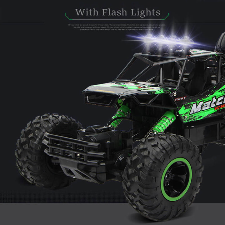 Lisslune | Remote-Controlled Car, 4x4, Monster Truck, Rock Crawler, 2.4 G, Offroad Climbing Car