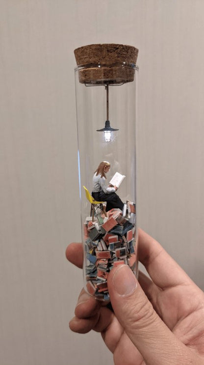 Lisslune | TestubeScape - artistic exhibition of test tubes