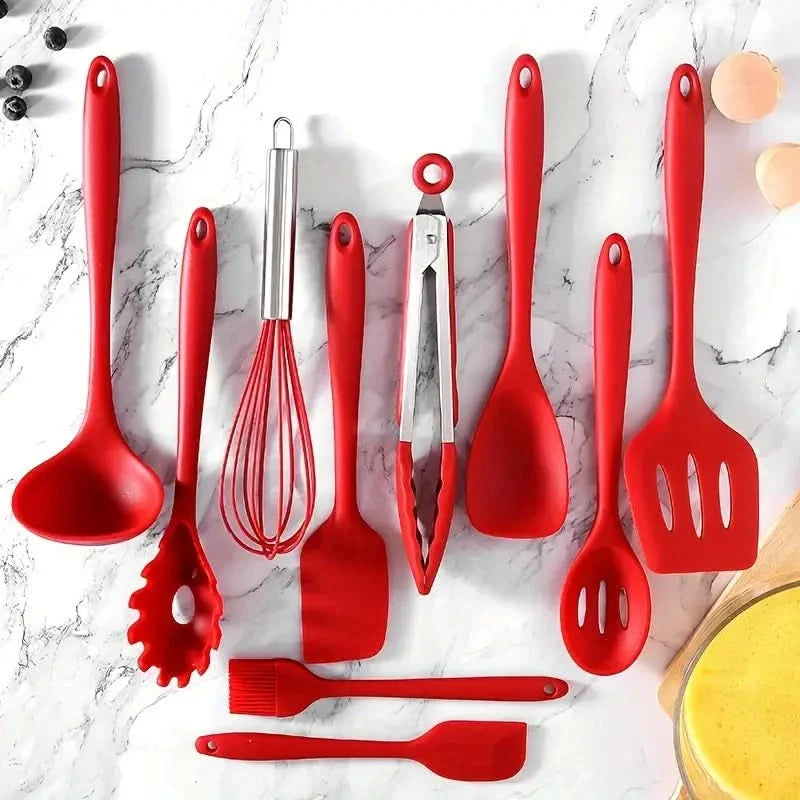 Lisslune | KitchenPro - Silicone Kitchen Utensil Set