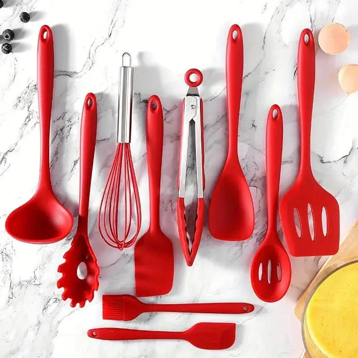 Lisslune | KitchenPro - Silicone Kitchen Utensil Set