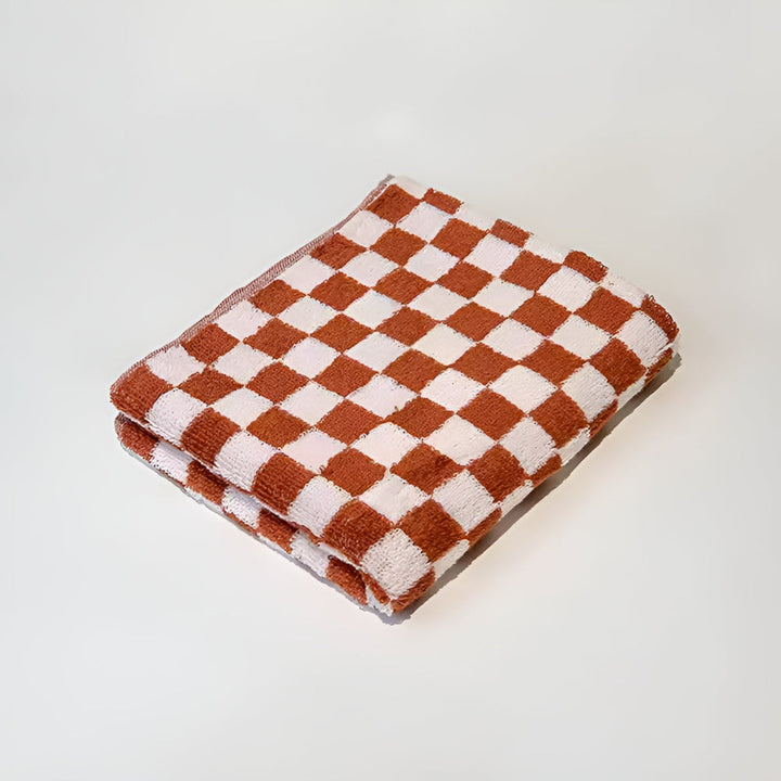 Lisslune | Retro Checkmate Cotton Towel