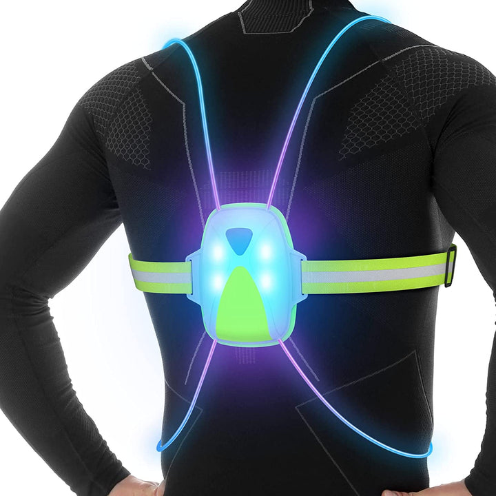 Lisslune | ReflectSafe LED Safety Vest for Running
