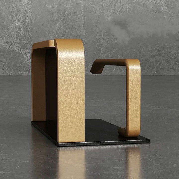 Lisslune | Modern Wall-Mount Toilet Paper Holder – Metal Finish