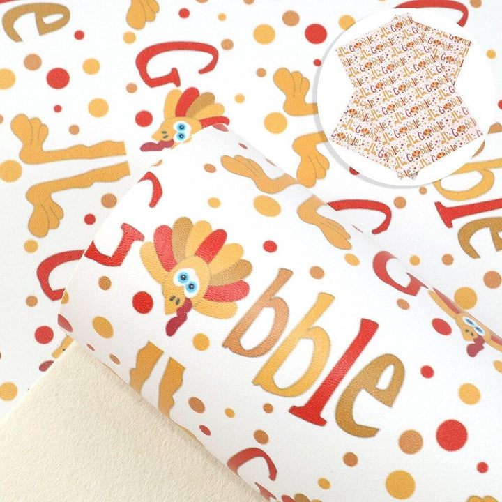 Lisslune | Imaginative Wonders: Deluxe Reindeer Print Synthetic Leather Craft Sheets for Artistic Creations