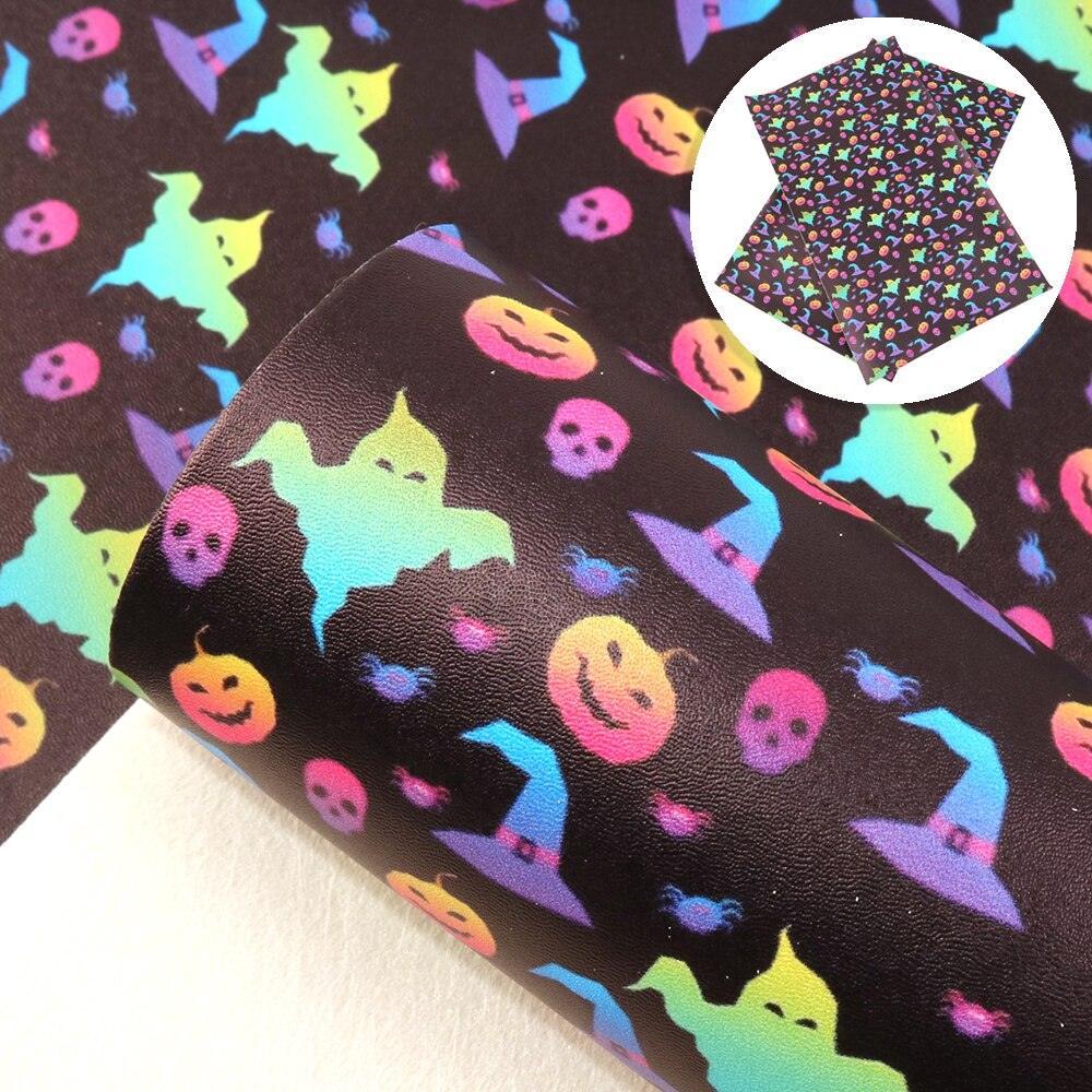 Lisslune | Imaginative Wonders: Deluxe Reindeer Print Synthetic Leather Craft Sheets for Artistic Creations