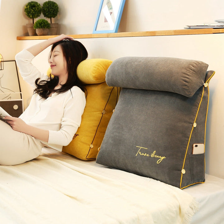 Lisslune | RelaxBack Triangle Back Support Cushion