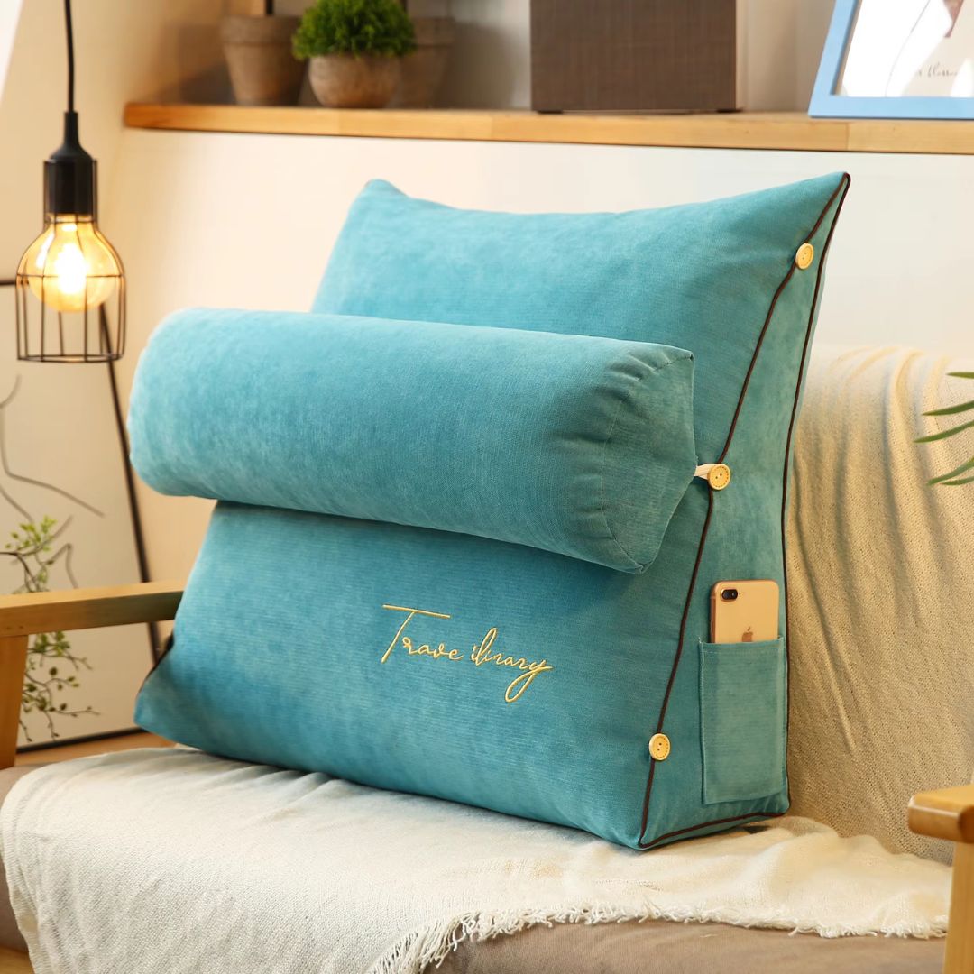 Lisslune | RelaxBack Triangle Back Support Cushion