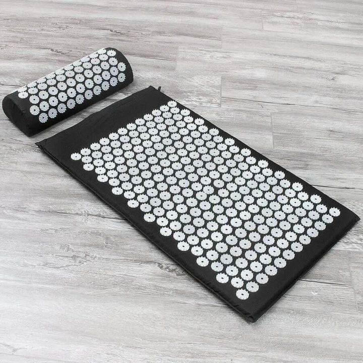 Lisslune | RELAXPRESS – Acupressure Yoga Mat and Pillow Set for Optimal Relaxation and Pain Relief