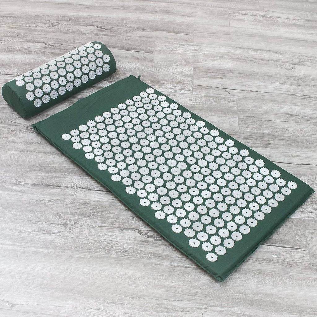 Lisslune | RELAXPRESS – Acupressure Yoga Mat and Pillow Set for Optimal Relaxation and Pain Relief