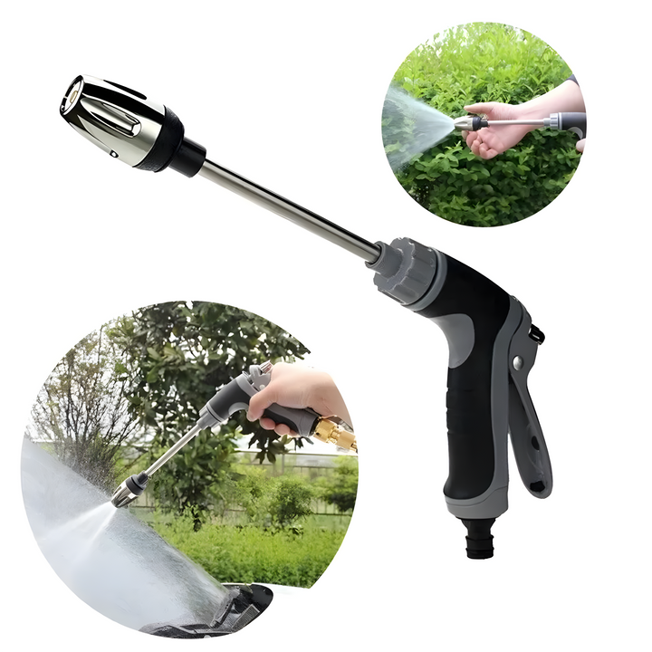 Lisslune | AquaBlitz High-Pressure Spray Gun – Universal Hose Attachment for Powerful Cleaning