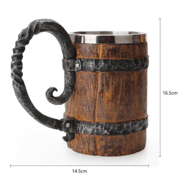 Lisslune | Ancient Skull Stainless Steel Mug
