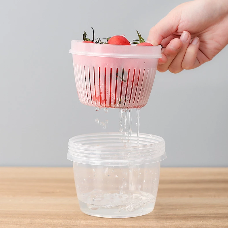 Lisslune | Vegetable Fresh-Keeping Drainer Mini Container