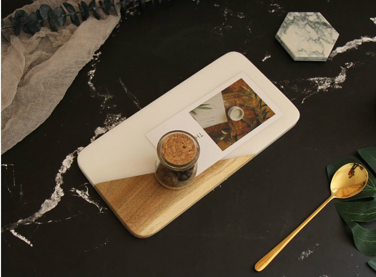 Lisslune | Nordic Simple Marble Serving Tray