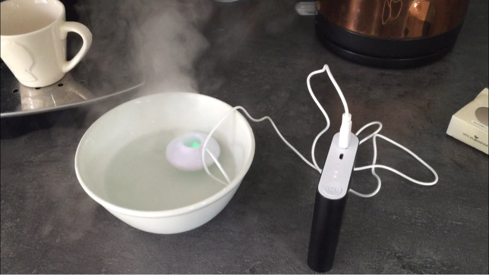 Lisslune | Mini Portable USB Donut Shaped Air Humidifier