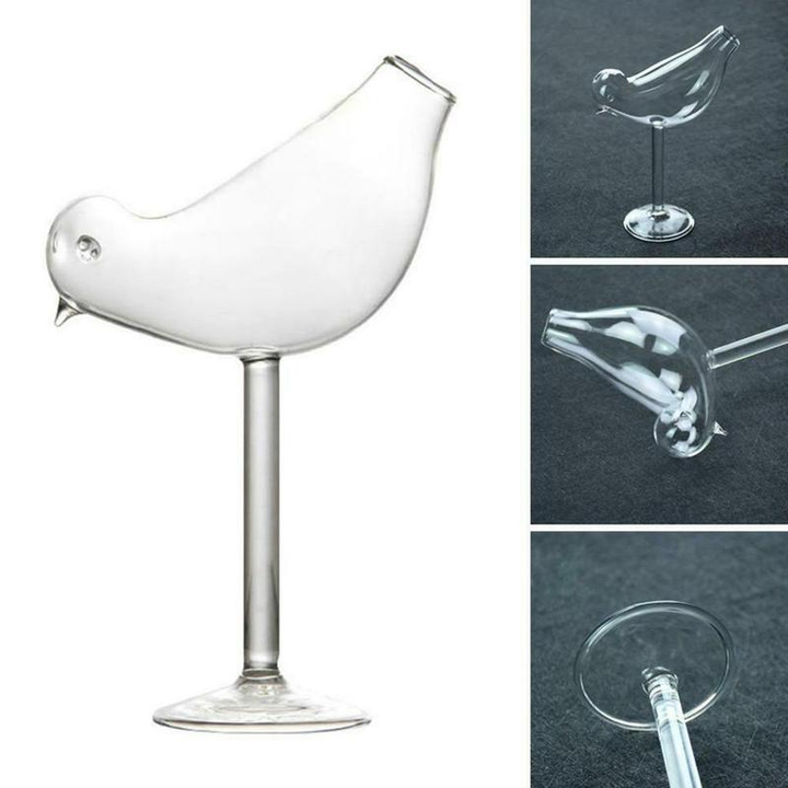 Lisslune | Bird Shape Creative Cocktail Glass