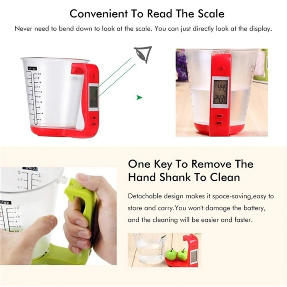 Lisslune | Smart Digital Measuring Cup