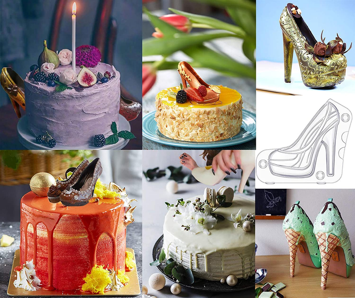Lisslune | 3D High Heel Shoe Chocolate Mold