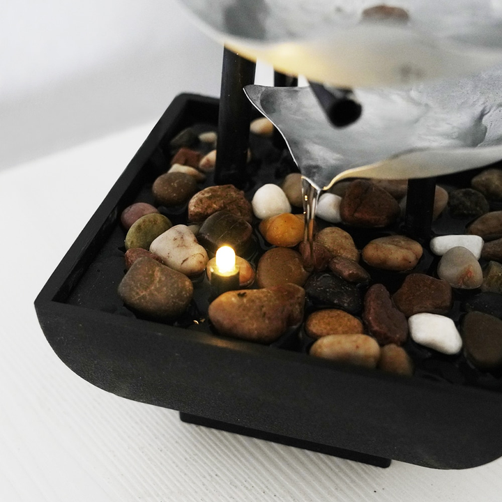Lisslune | Minimalist Feng Shui Flowing Water Fountain