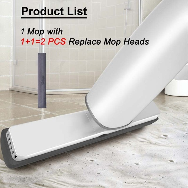 Lisslune | Self-Wringing Lazy Sponge Floor Mop