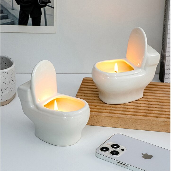 Lisslune | Creative Funny Toilet Aromatherapy Candle
